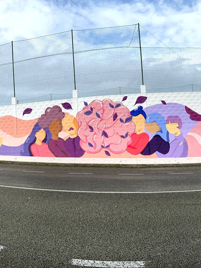 Mural en O Rosal