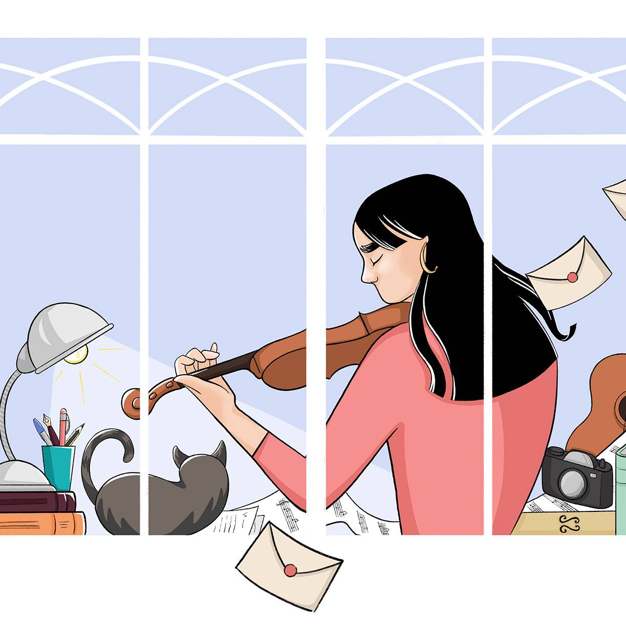 Ilustración Luísa Villlata